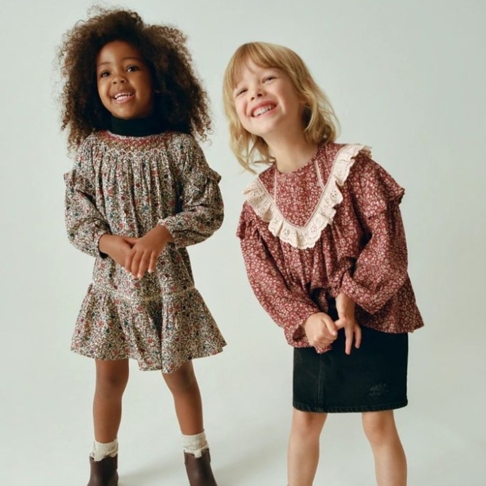 Floral Kids Casual Dress